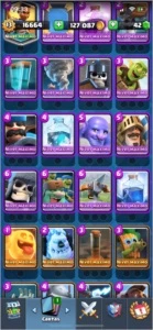 clash royale com 96 cartas full