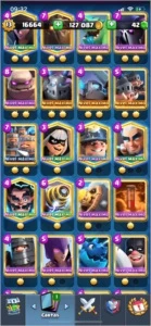 clash royale com 96 cartas full