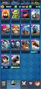 clash royale com 96 cartas full