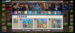 CV17 LENDÁRIA - 6 CONSTRUTORES - OBSTÁCULOS RAROS - Clash of Clans
