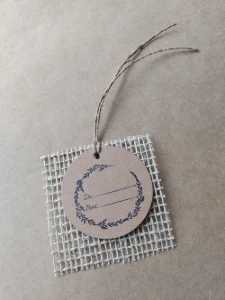 Tag Kraft com Juta - De Para - Pacote com 10 - Artesanato e Personalizados