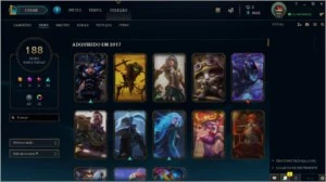Conta LOL, Todos os Champion, 188 Skins, Elo Atual: Daimond5 - League of Legends