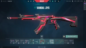 Conta valorant com várias skins