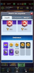 CONTA CLASH ROYALE