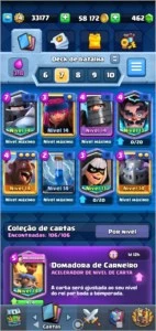 CONTA CLASH ROYALE