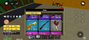 Conta com Todas raça só não tem Dragon - Roblox