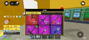 Conta com Todas raça só não tem Dragon - Roblox