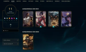 conta lol unranked - League of Legends