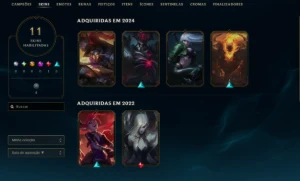 conta lol unranked - League of Legends