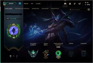 Conta Riot com 710 skins, platina IV + skins no valorant - League of Legends LOL