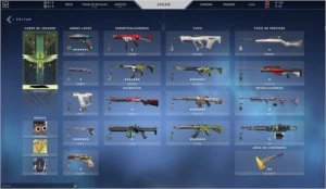 Conta Riot com 710 skins, platina IV + skins no valorant - League of Legends LOL