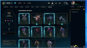 CONTA LV 309 - 236 SKINS - League of Legends LOL