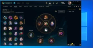 CONTA LV 309 - 236 SKINS - League of Legends LOL
