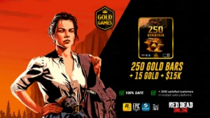 Red Dead Online 250 gold bars PC + bonus