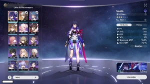 Honkai: Star Rail - Seele C1 + Arma Na Noite + Bailu + Welt - Outros