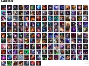 Conta Platina 4 com 157 Champs e 163 Skins + 6 Vitoriosas - League of Legends LOL