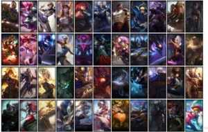 Conta Platina 4 com 157 Champs e 163 Skins + 6 Vitoriosas - League of Legends LOL