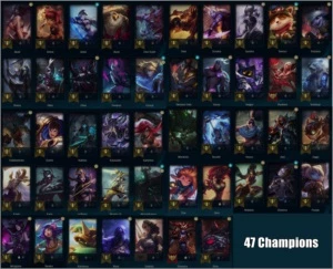Conta LV. 58 / 47 Champs / 27 Skins / Diamante 4 - League of Legends LOL