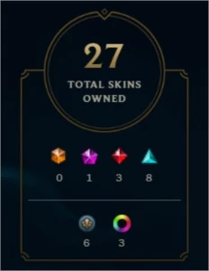 Conta LV. 58 / 47 Champs / 27 Skins / Diamante 4 - League of Legends LOL