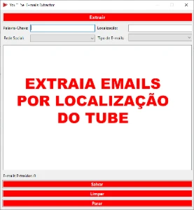 Extrator de Emails e Telefones Públicos do Tube - Lic. Anual - Outros