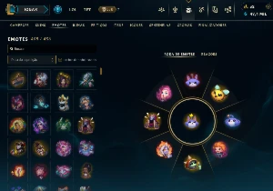 continha de lol com várias skins preço de desapego - League of Legends