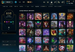continha de lol com várias skins preço de desapego - League of Legends