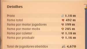 Conta albion online, 800 em machado, 800 em casaco de couro