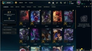 Conta Mestre 66% W/R Ganhando 24 perdendo 11 - League of Legends LOL