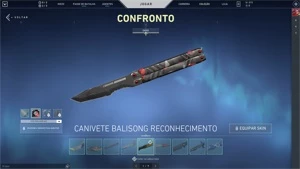 Conta de VALORANT recheada de skins.