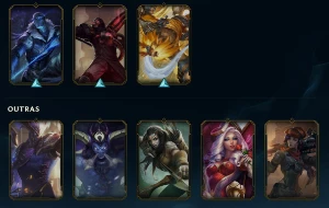 Conta League of Legends Full Acesso - 127 Champs e 46 Skins LOL