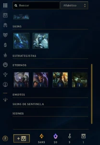 Conta League of Legends Full Acesso - 127 Champs e 46 Skins LOL