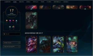 Conta LeagueOfLegends 62Champs+17Skins - League of Legends LOL