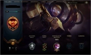 Conta LeagueOfLegends 62Champs+17Skins - League of Legends LOL