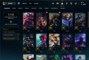 Conta Prata 4 com 32 Champs e 12 Skins (2 Ultimates) - League of Legends LOL
