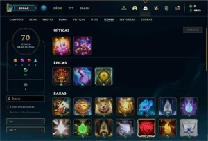 Conta Prata 4 com 32 Champs e 12 Skins (2 Ultimates) - League of Legends LOL