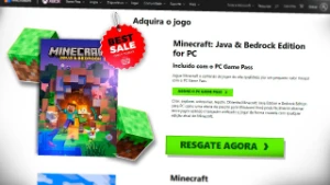 Minecraft Java Edition - Original! MELHOR PREÇO!