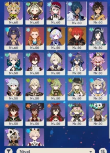 Genshin Impact conta AR 60 com 38 personagens 5 estrelas