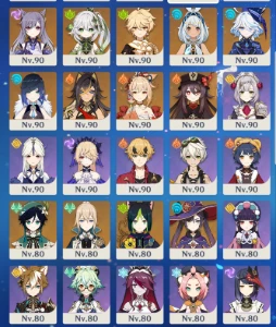 Genshin Impact conta AR 60 com 38 personagens 5 estrelas