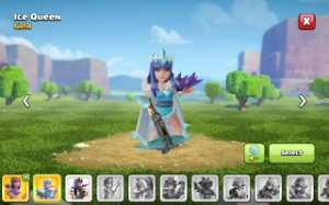 CV 13 / 1800 gemas / 6 construtores / 7 skins - Clash of Clans
