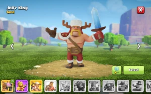 CV 13 / 1800 gemas / 6 construtores / 7 skins - Clash of Clans
