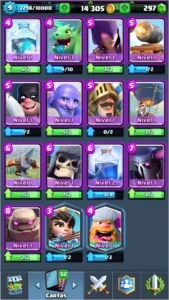 ARENA LENDÁRIA + 6 LENDÁRIAS + BAÚ SUPERMÁGICO - Clash Royale
