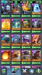 ARENA LENDÁRIA + 6 LENDÁRIAS + BAÚ SUPERMÁGICO - Clash Royale