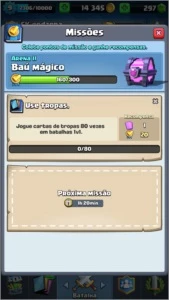 ARENA LENDÁRIA + 6 LENDÁRIAS + BAÚ SUPERMÁGICO - Clash Royale