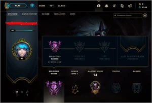 CONTA MESTRE LOL - League of Legends