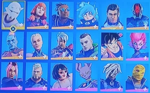 Conta fortnite com varias skins