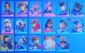 Conta fortnite com varias skins