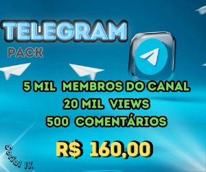 Super Pack Telegram - Redes Sociais