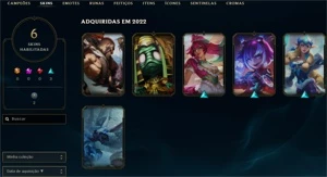 Conta diamante 4 smurf - League of Legends LOL