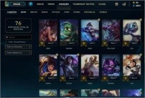 Conta de LOL DIAMANTE 4 MMR ALTO - League of Legends