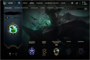 Conta de LOL DIAMANTE 4 MMR ALTO - League of Legends